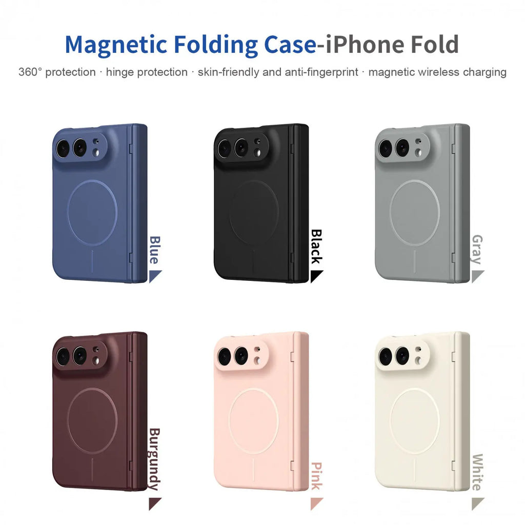 Frosted MagSafe Case with Screen Guard for iPhone Duo