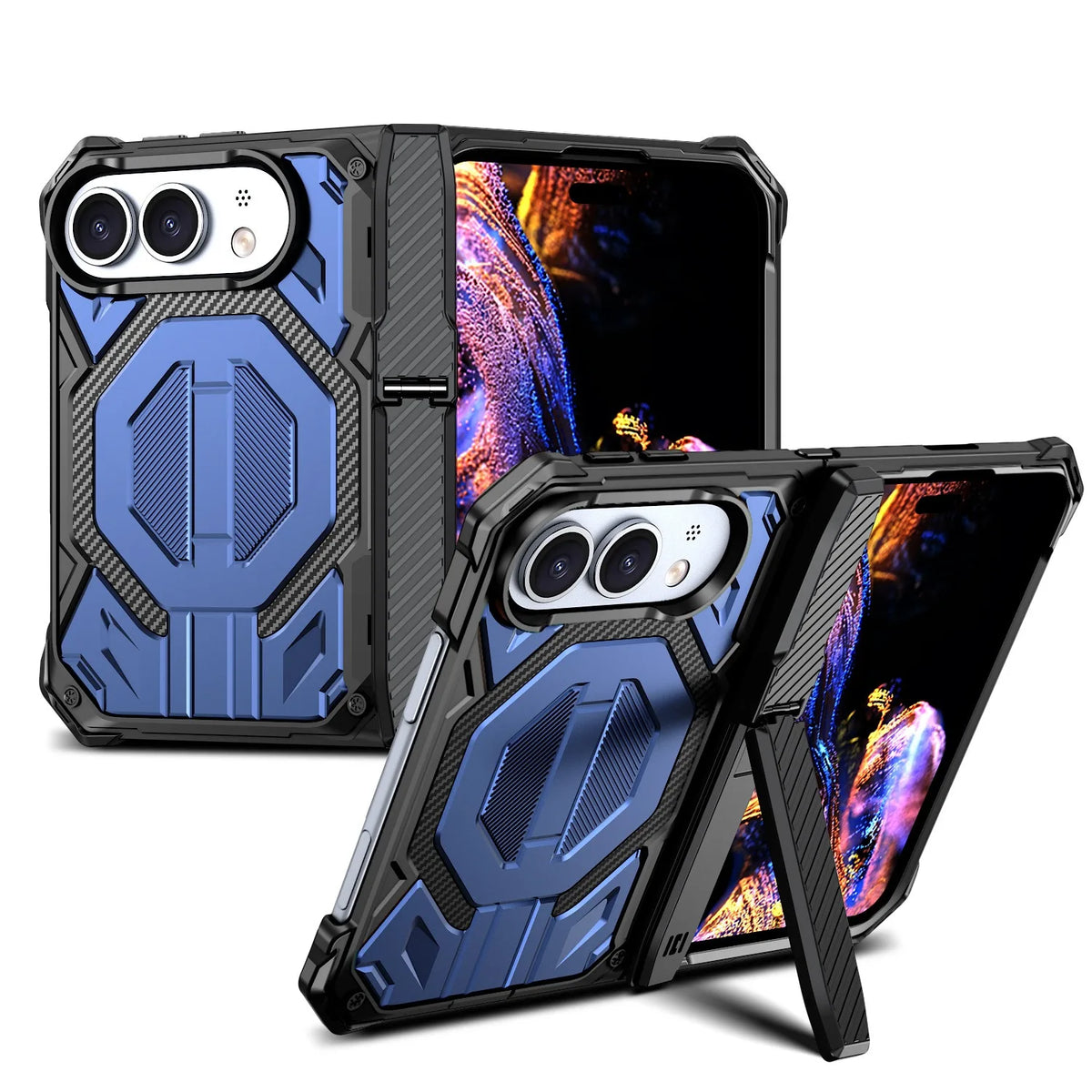 Rugged MagSafe Hinge Case for iPhone Duo