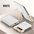 Business High-End Leather Alloy Lens Case, Suitable for iPhone Ultra 18 Fold All-In-One Phone Case for iPhone Duo