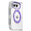 Clear MagSafe Case with Rotating Holder for iPhone Duo