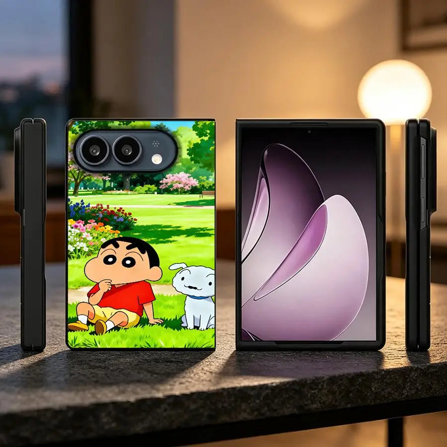 Phone Cover Case for Apple iPhone Duo 18Pro Max 18 Pro Shins‑Chans Collage