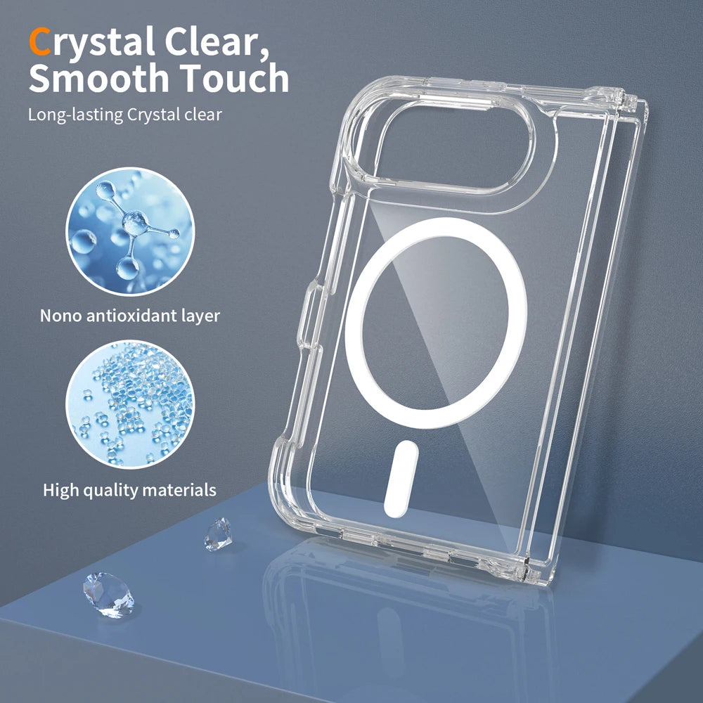 MagSafe Clear Shock Case for iPhone Duo