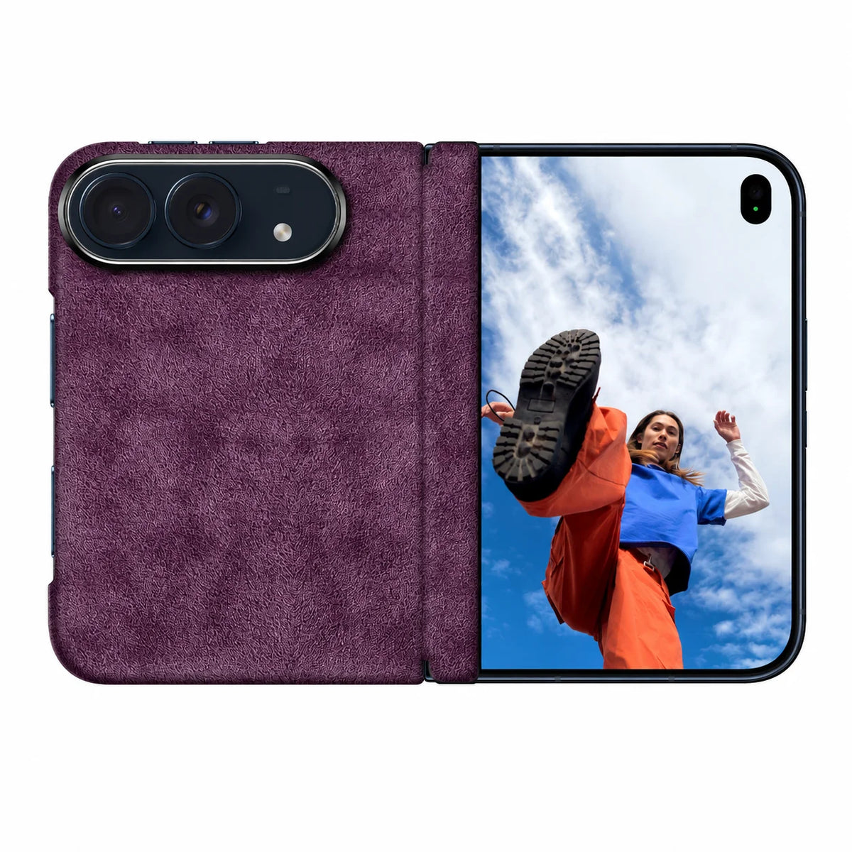Alcantara MagSafe Case for iPhone Duo