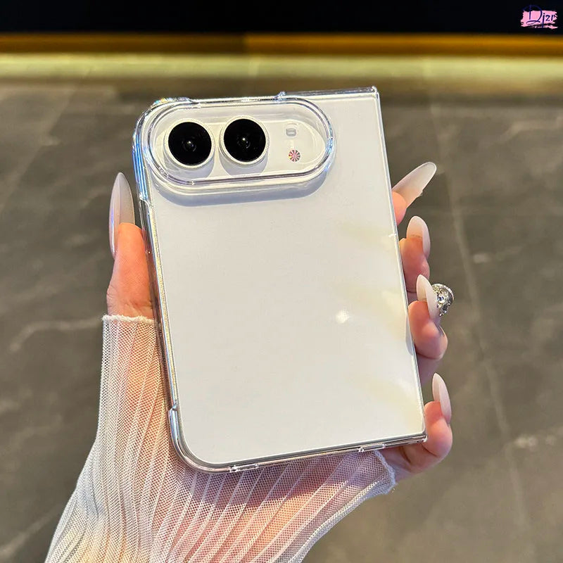 Slim Clear Hard Case for iPhone Duo