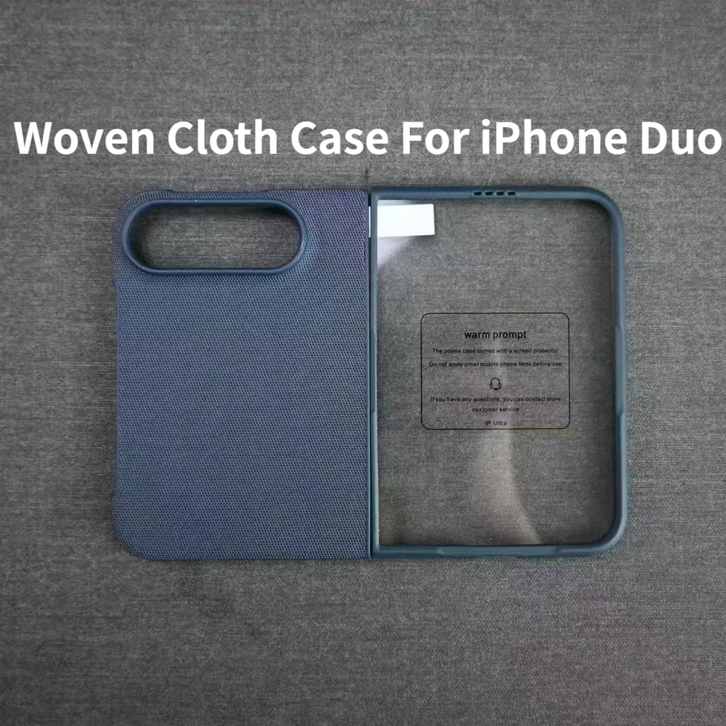 Woven MagSafe Case with Screen Film for iPhone Duo