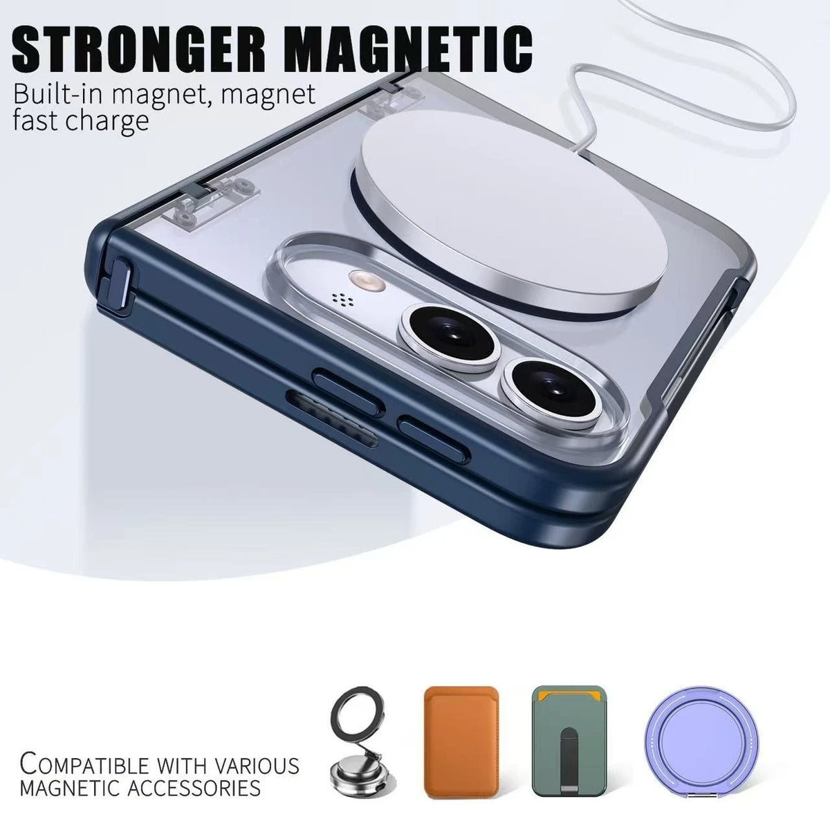 Slim Matte MagSafe Case for iPhone Duo
