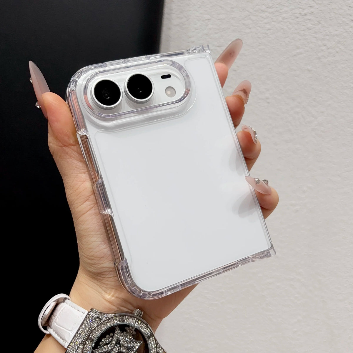 Clear Acrylic Protective Case for iPhone Duo