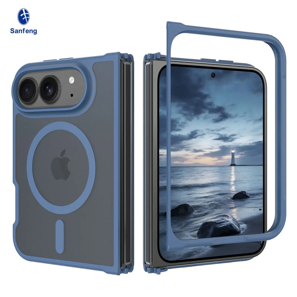 Matte Acrylic MagSafe Case for iPhone Duo