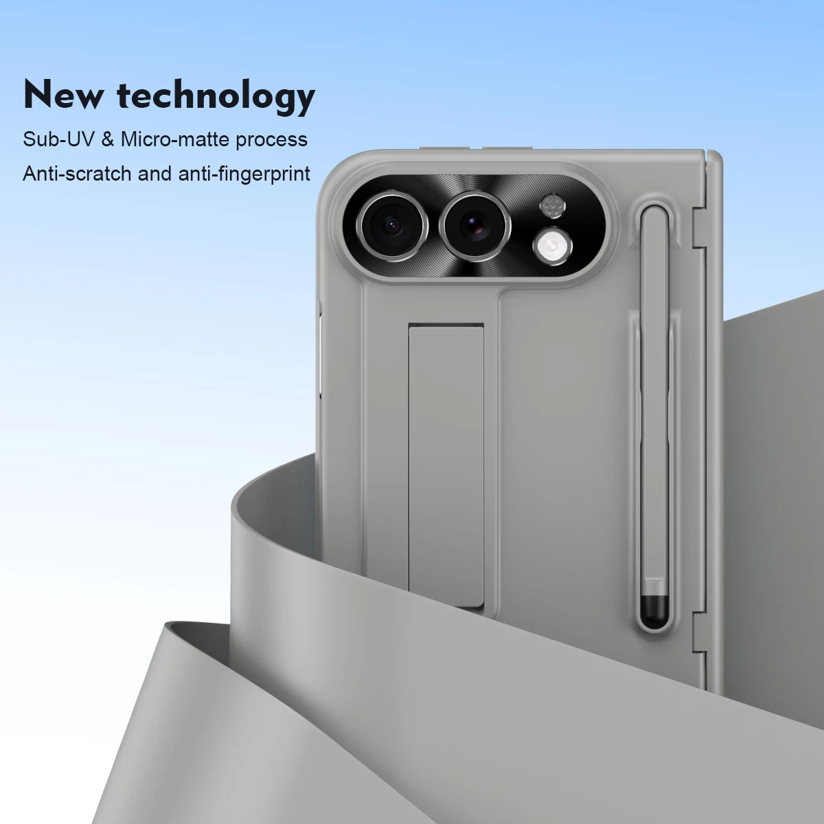 Stylus-Ready Case with Screen Glass for iPhone Duo
