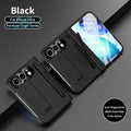 360 Full Protection Hinge Stand Case For iPhone Duo Original With Touch Pen Folding Cover Tempered Glass Film Funda