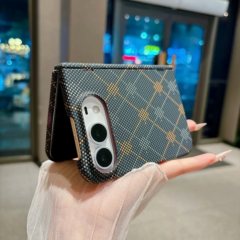 Carbon Leather MagSafe Case for iPhone Duo