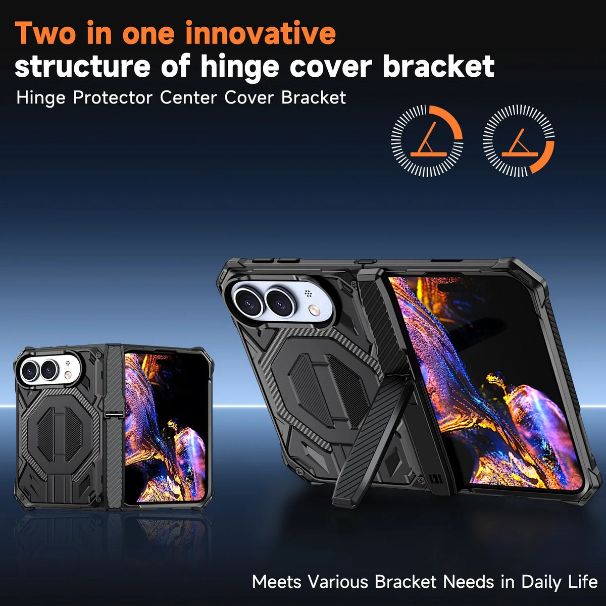 Rugged MagSafe Hinge Case for iPhone Duo