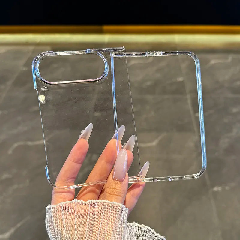 Slim Clear Hard Case for iPhone Duo