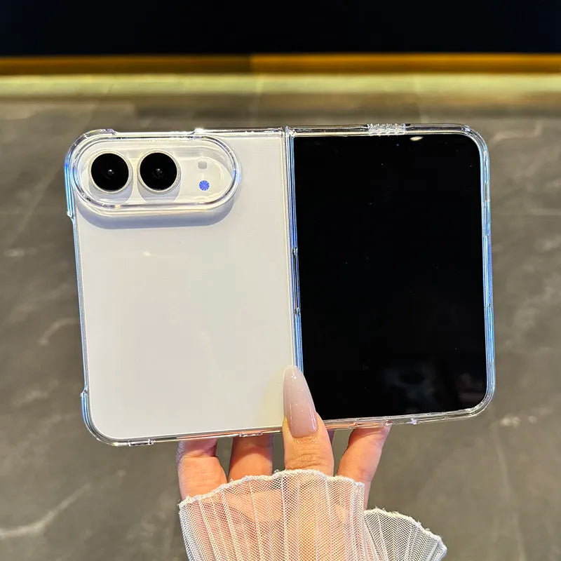 Slim Clear Hard Case for iPhone Duo