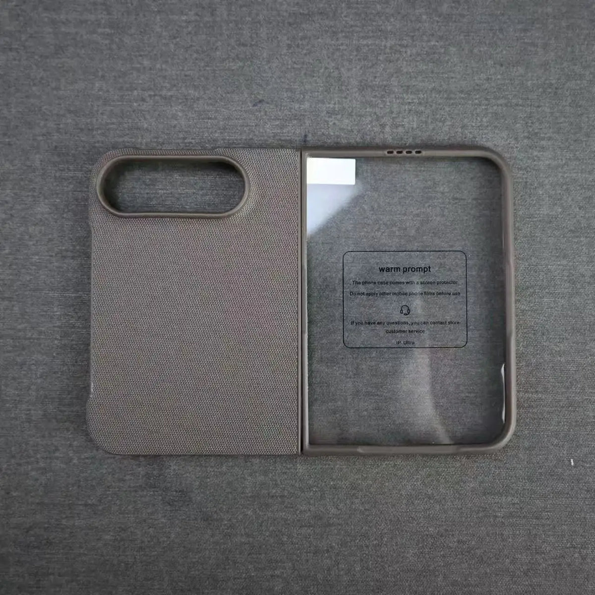 Woven MagSafe Case with Screen Film for iPhone Duo