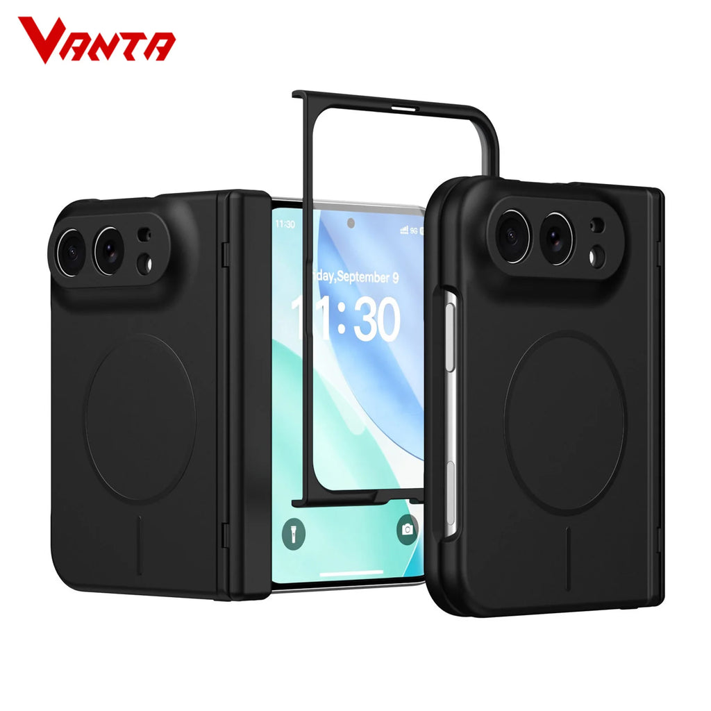 Frosted MagSafe Case with Screen Guard for iPhone Duo