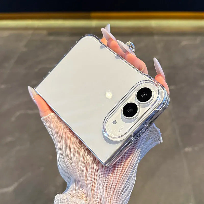Slim Clear Hard Case for iPhone Duo