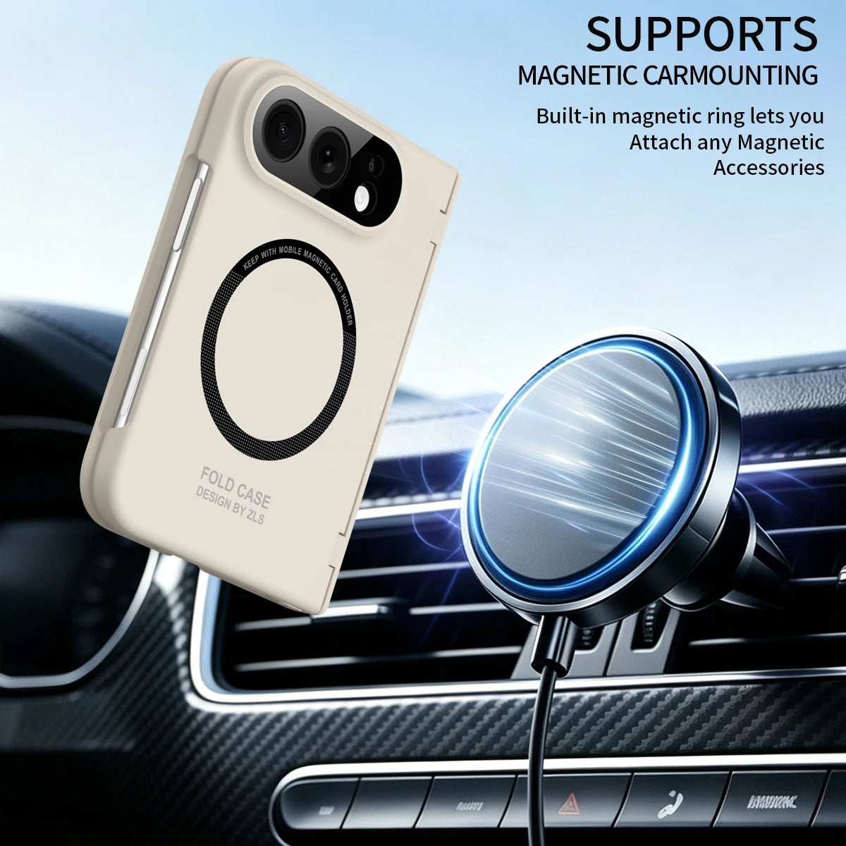 MagSafe Case with Stylus Slot for iPhone Duo