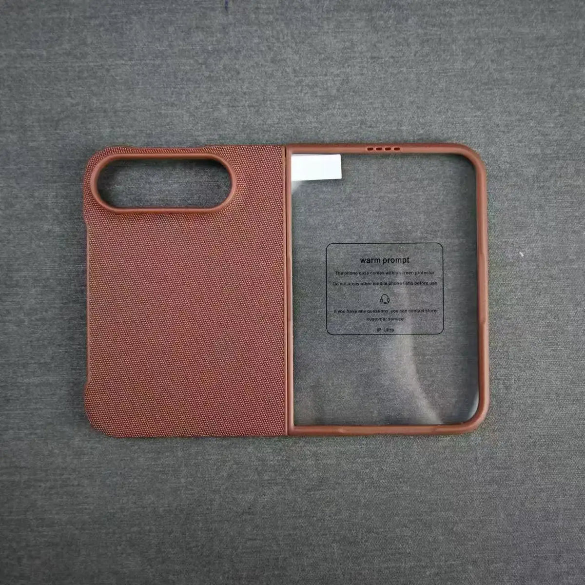 Woven MagSafe Case with Screen Film for iPhone Duo