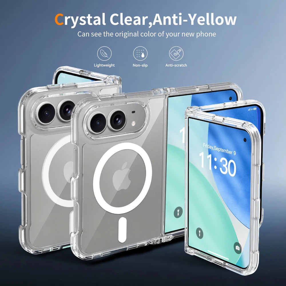 MagSafe Clear Shock Case for iPhone Duo