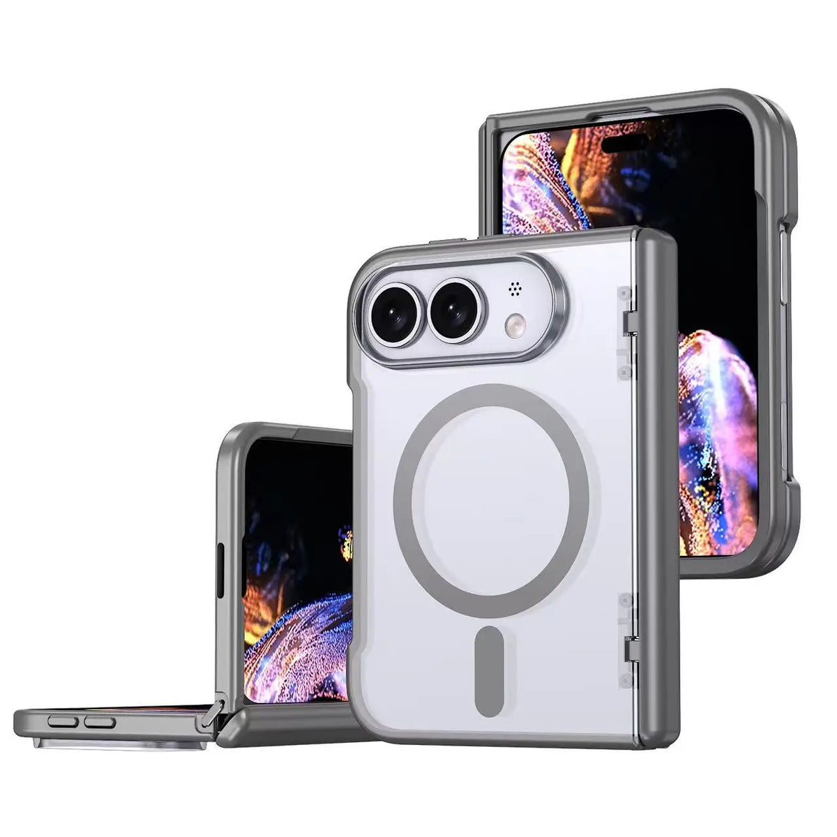 Slim Matte MagSafe Case for iPhone Duo