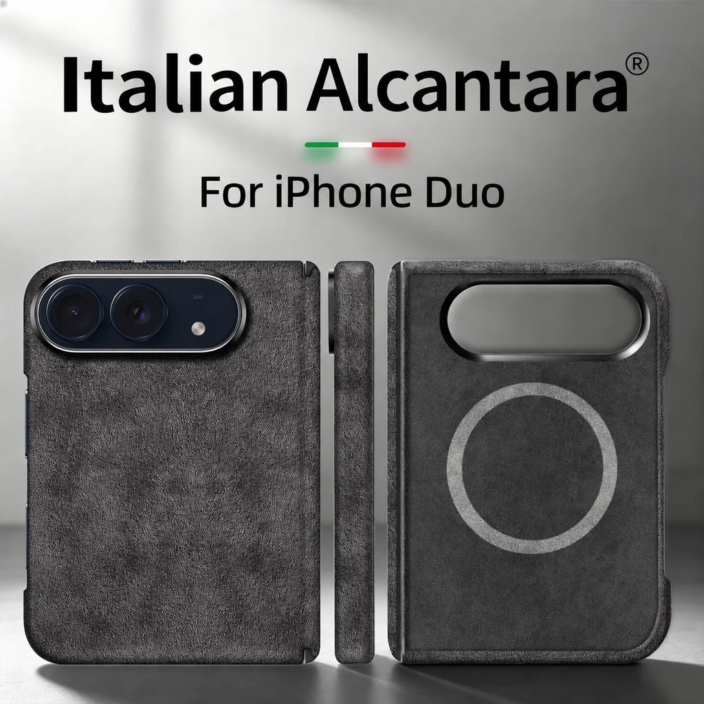 Alcantara MagSafe Case for iPhone Duo