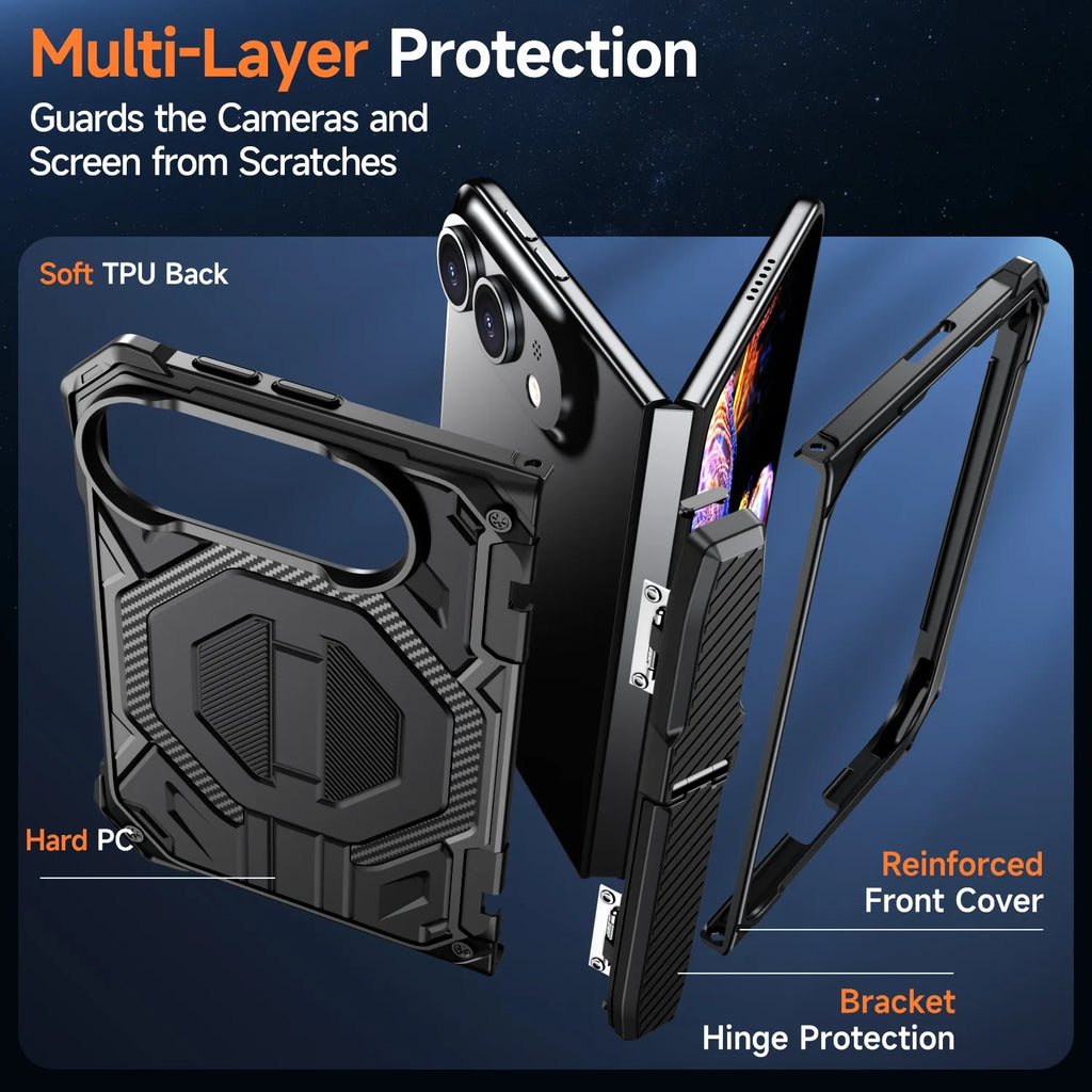 Rugged MagSafe Hinge Case for iPhone Duo