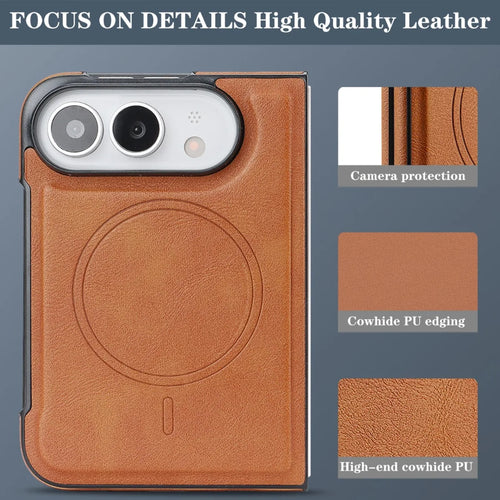 Business Leather MagSafe Case for iPhone Duo