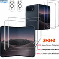 2+2+2 Inner Screen Protector for iPhone Duo,Tempered Glass Back 9H+Hardness,with Camera Lens Protector