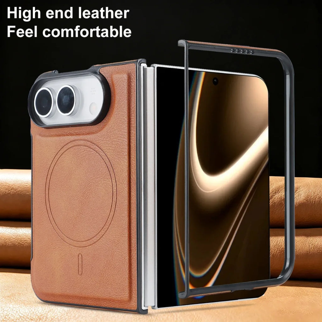 Business Leather MagSafe Case for iPhone Duo