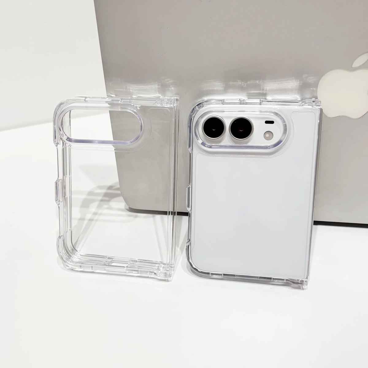 Clear Acrylic Protective Case for iPhone Duo