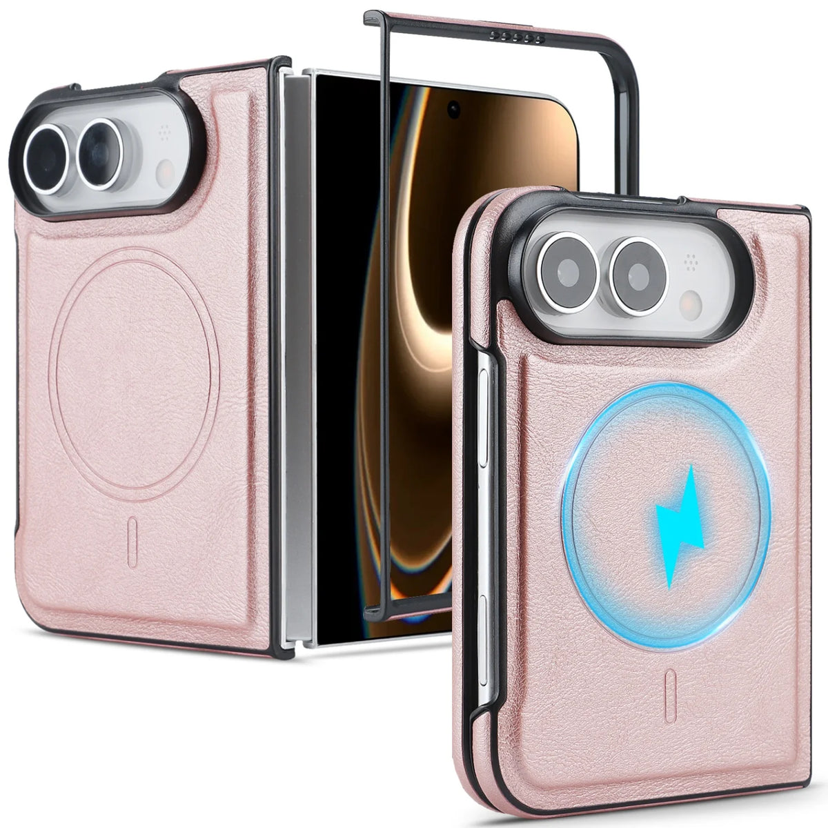 Business Leather MagSafe Case for iPhone Duo