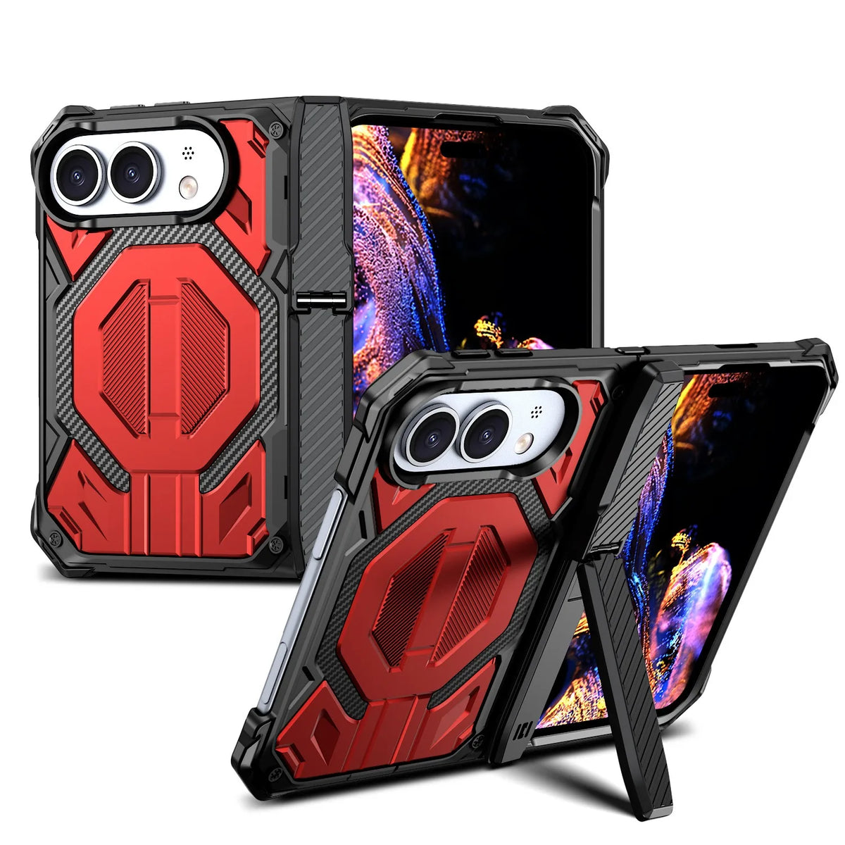 Rugged MagSafe Hinge Case for iPhone Duo
