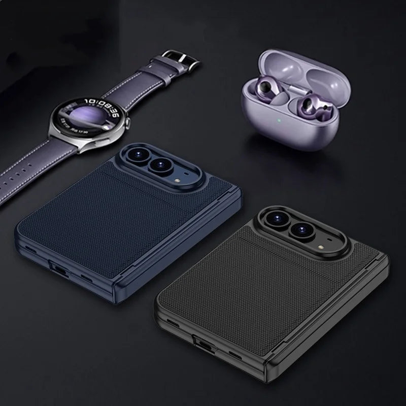 Woven MagSafe Case with Tempered Glass for iPhone Duo