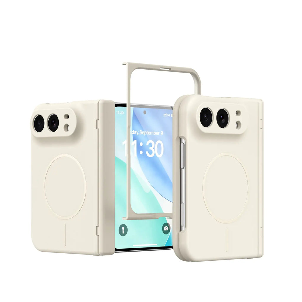 Frosted MagSafe Case with Screen Guard for iPhone Duo