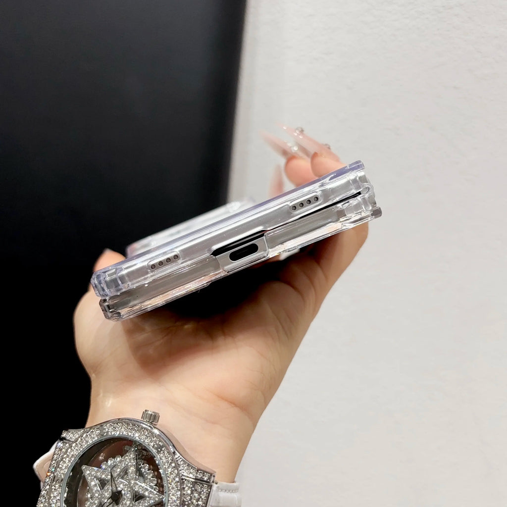 Clear Acrylic Protective Case for iPhone Duo