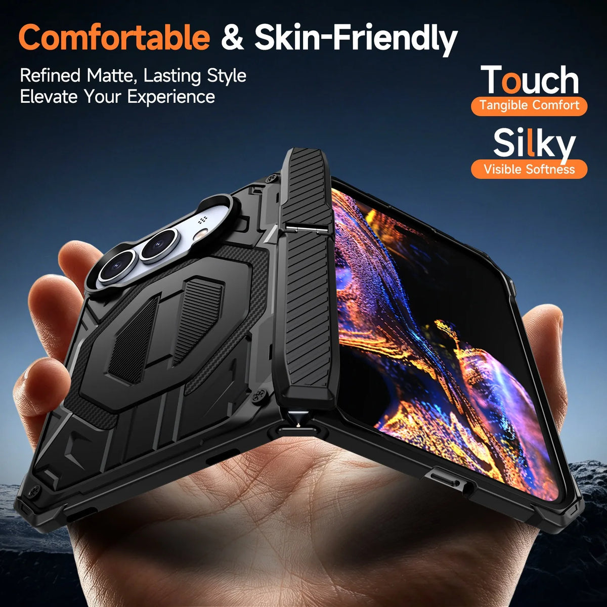 Rugged MagSafe Hinge Case for iPhone Duo