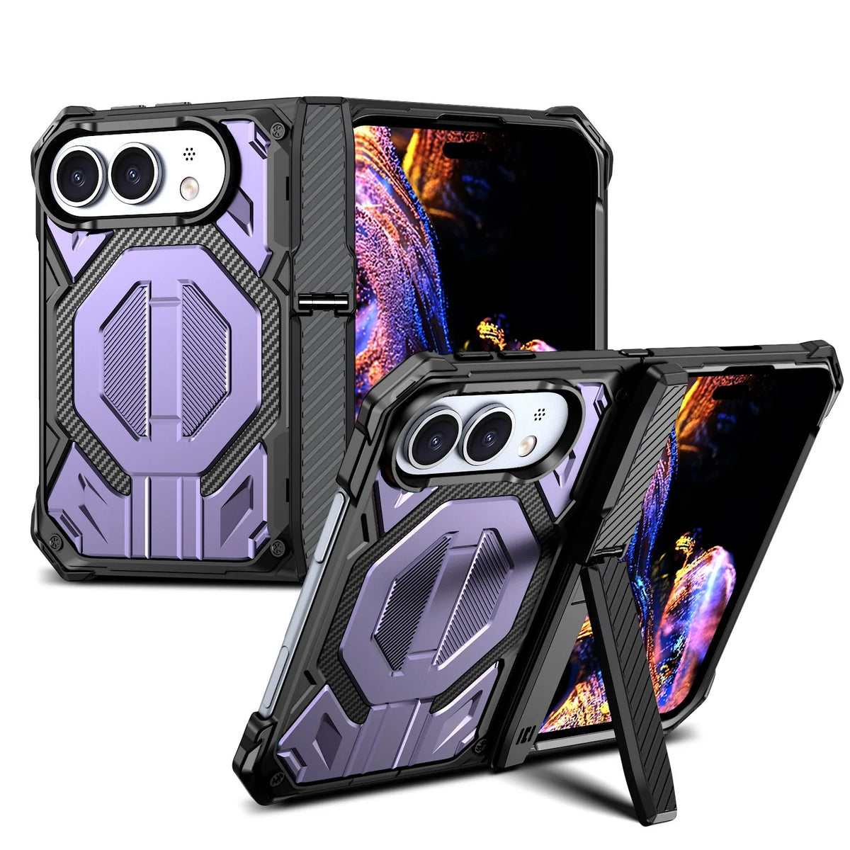 Rugged MagSafe Hinge Case for iPhone Duo