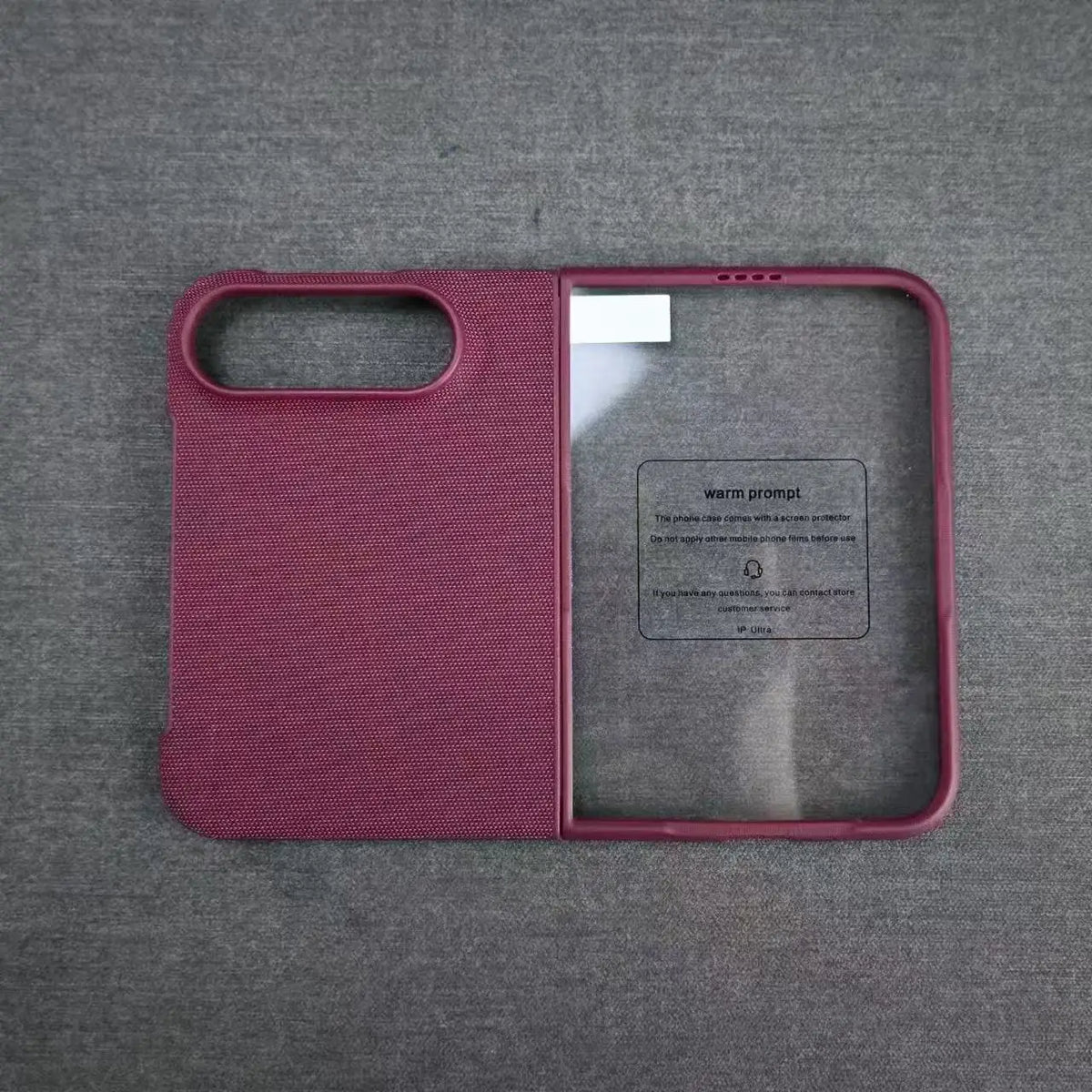Woven MagSafe Case with Screen Film for iPhone Duo