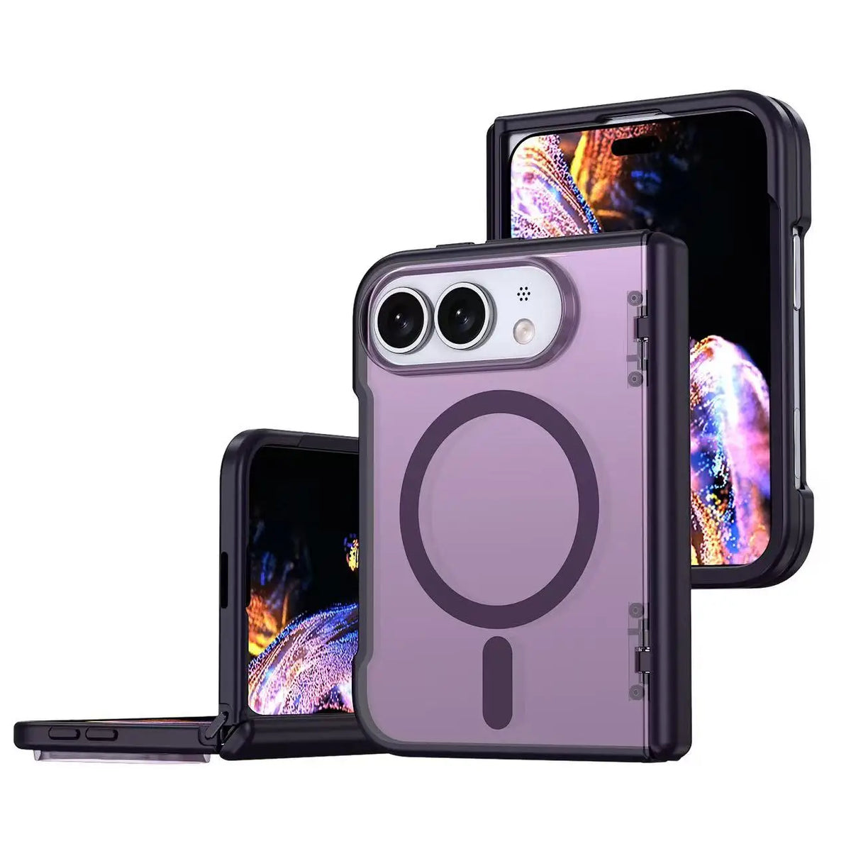 Slim Matte MagSafe Case for iPhone Duo