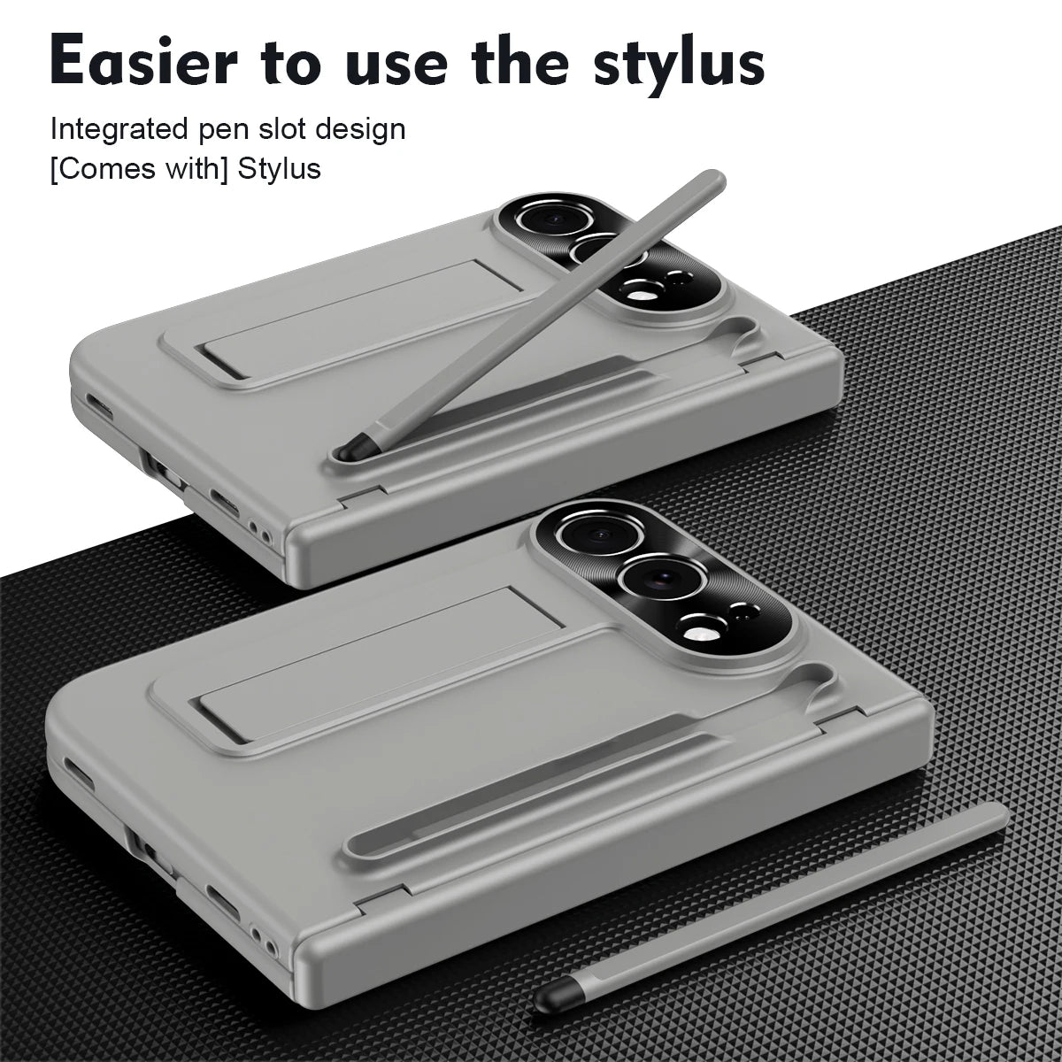 Stylus-Ready Case with Screen Glass for iPhone Duo