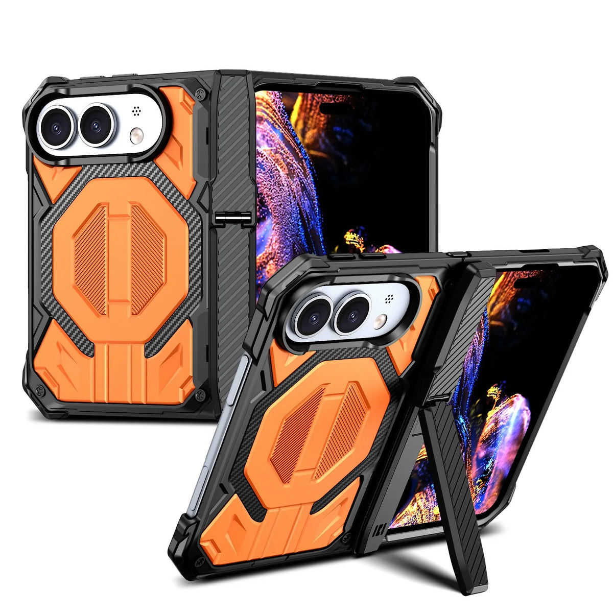 Rugged MagSafe Hinge Case for iPhone Duo