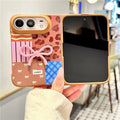 Plaid Bow Accent Case for iPhone Duo
