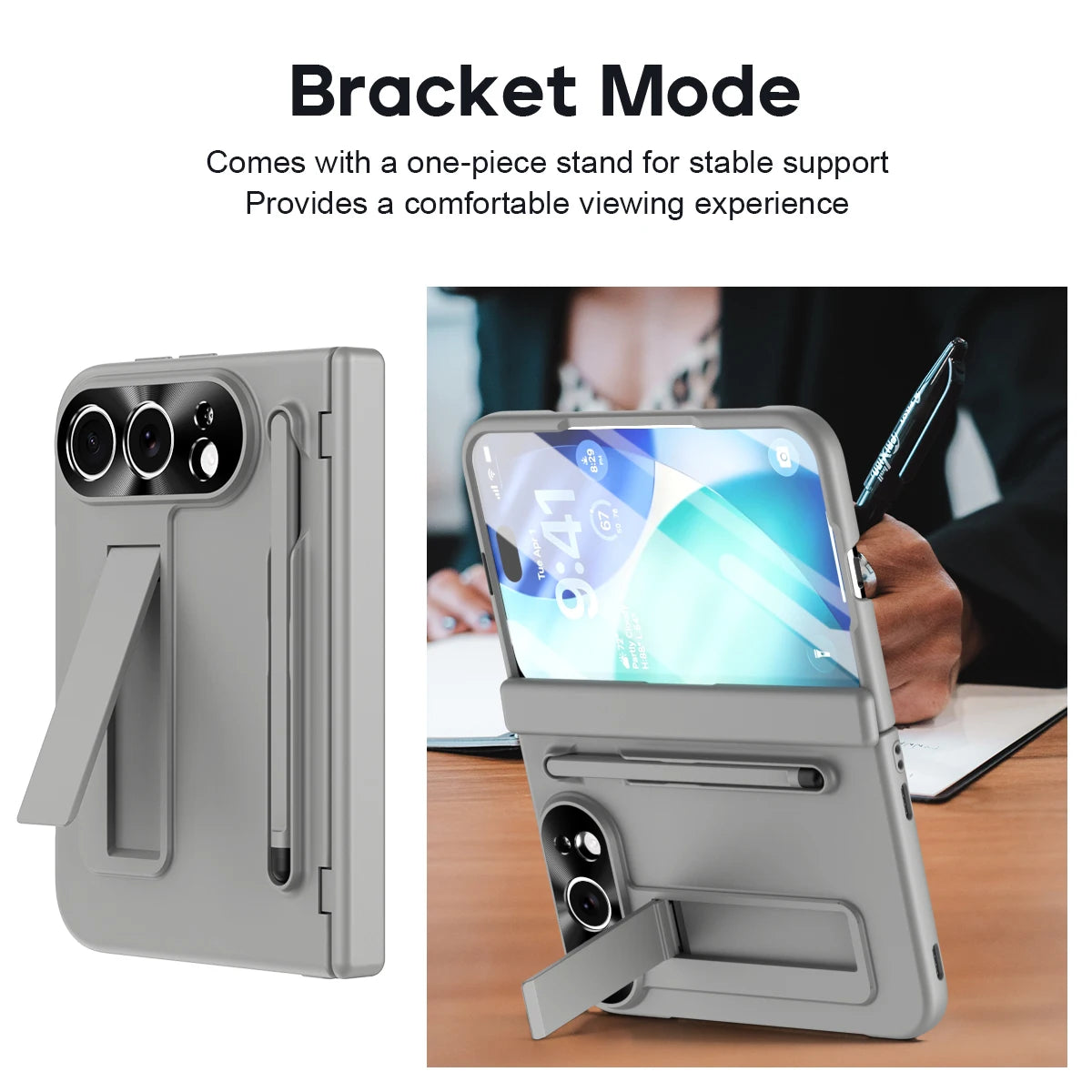 Stylus-Ready Case with Screen Glass for iPhone Duo
