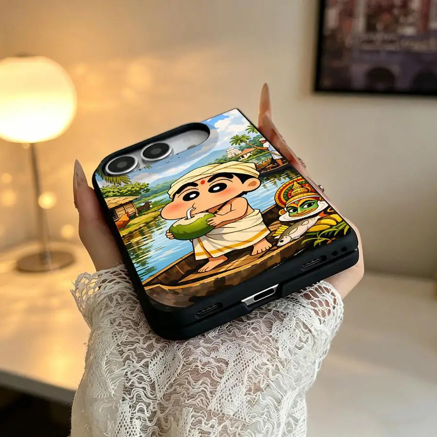 Phone Cover Case for Apple iPhone Duo 18Pro Max 18 Pro Shins‑Chans Collage