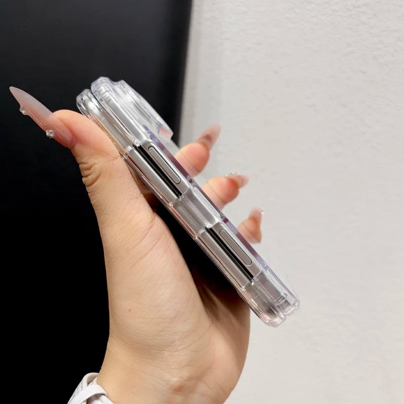 Hard Acrylic Fold Case for iPhone Duo